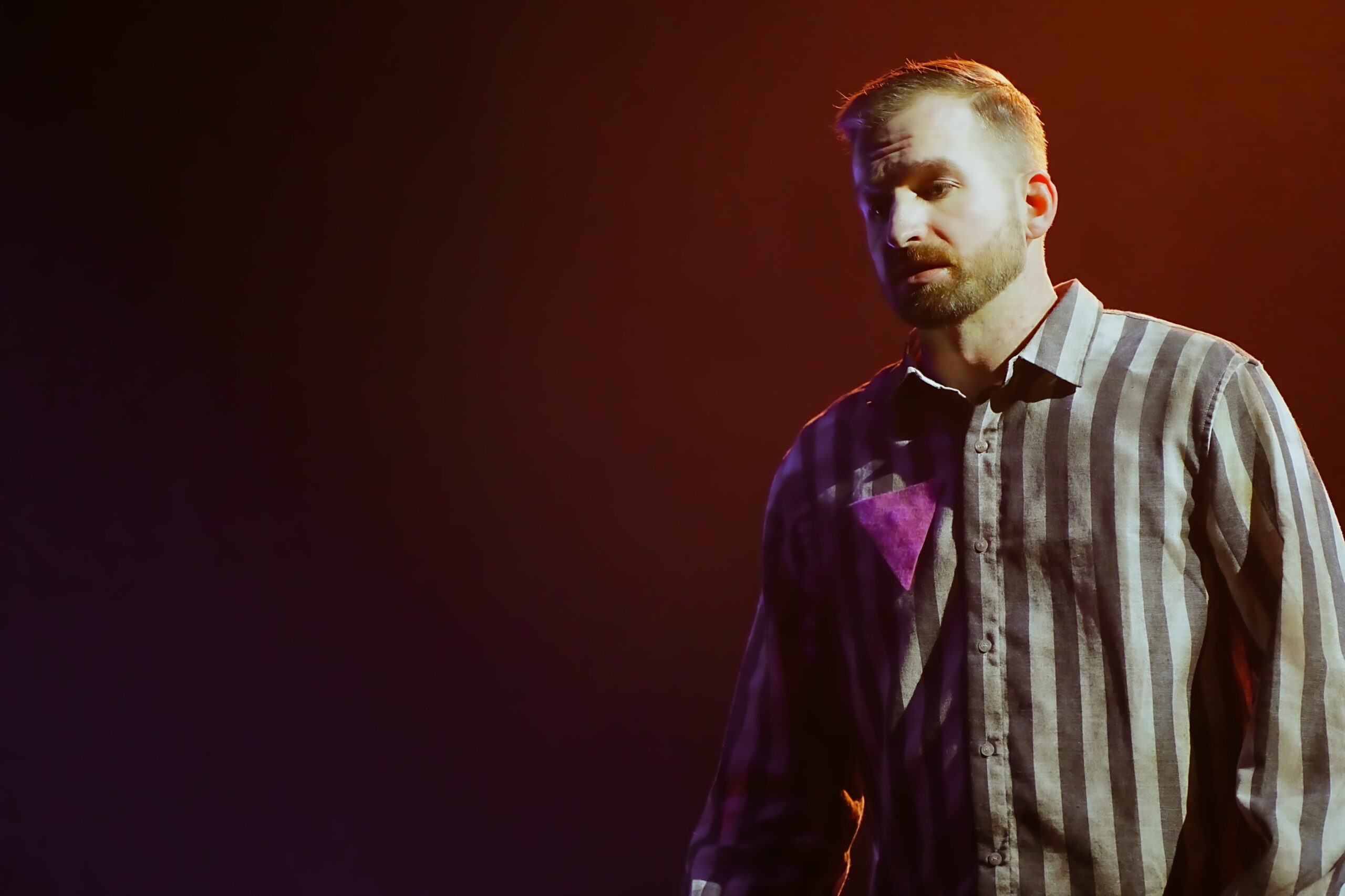 Michael O'Halloran as Manfred in Heggie's Two Remain